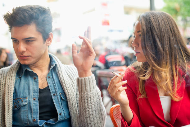 The effects of smoking on pheromone perfumes
